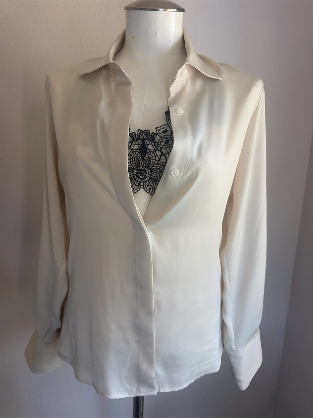 rag & bone Cream Button-Front Shirt